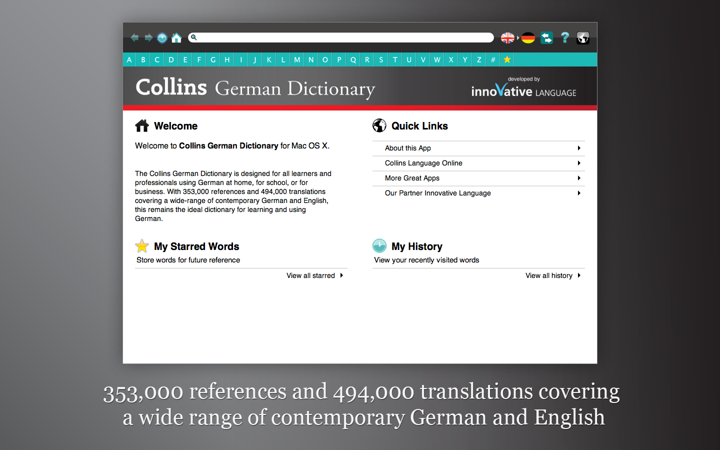 Screenshot 1 - Collins German Dictionary 