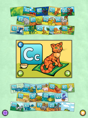 Screenshot 2 - Alphabet Animals for iPad 