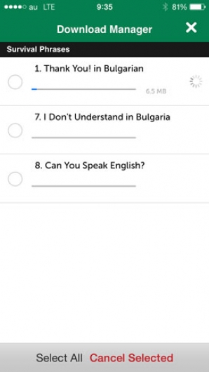 Screenshot 4 - Innovative Language 101: Learn Bulgarian on the go! 