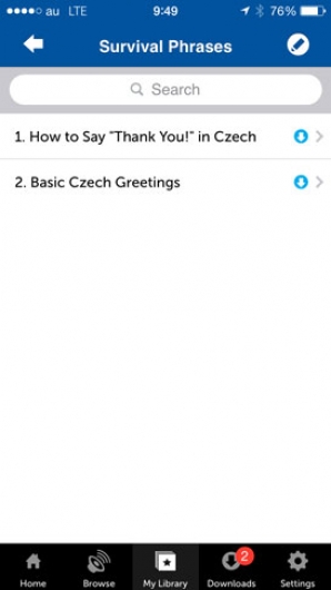 Screenshot 5 - Innovative Language 101: Learn Czech on the go! 