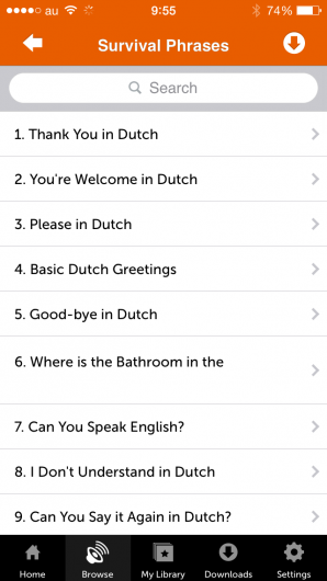 Screenshot 3 - Innovative Language 101: Learn Dutch on the go! 