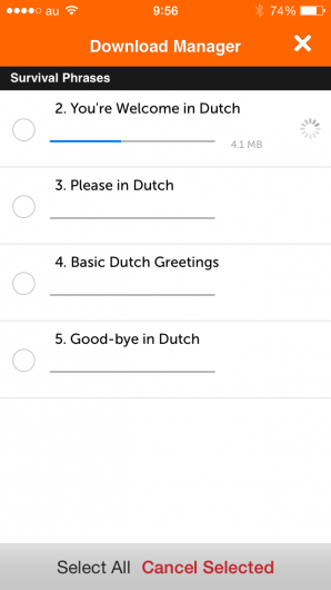 Screenshot 4 - Innovative Language 101: Learn Dutch on the go! 