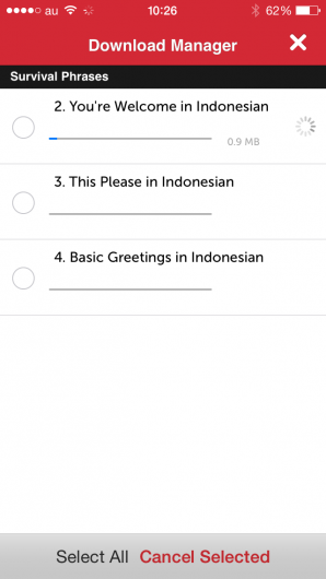 Screenshot 4 - Innovative Language 101: Learn Indonesian on the go! 