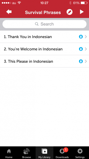 Screenshot 5 - Innovative Language 101: Learn Indonesian on the go! 