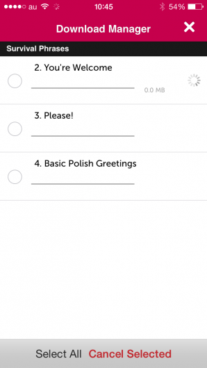 Screenshot 4 - Innovative Language 101: Learn Polish on the go! 