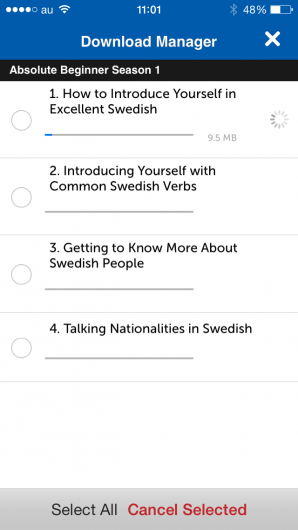 Screenshot 4 - Innovative Language 101: Learn Swedish on the go! 