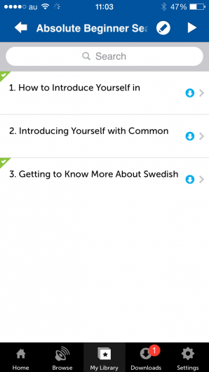 Screenshot 5 - Innovative Language 101: Learn Swedish on the go! 