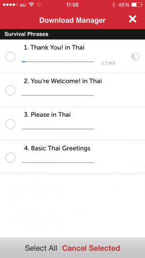 Screenshot 4 - Innovative Language 101: Learn Thai on the go! 