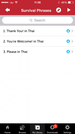 Screenshot 5 - Innovative Language 101: Learn Thai on the go! 