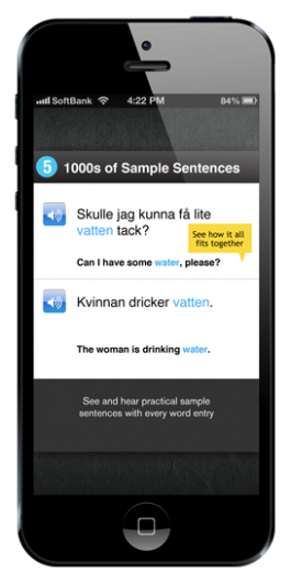 Screenshot 6 - Learn Swedish - WordPower 