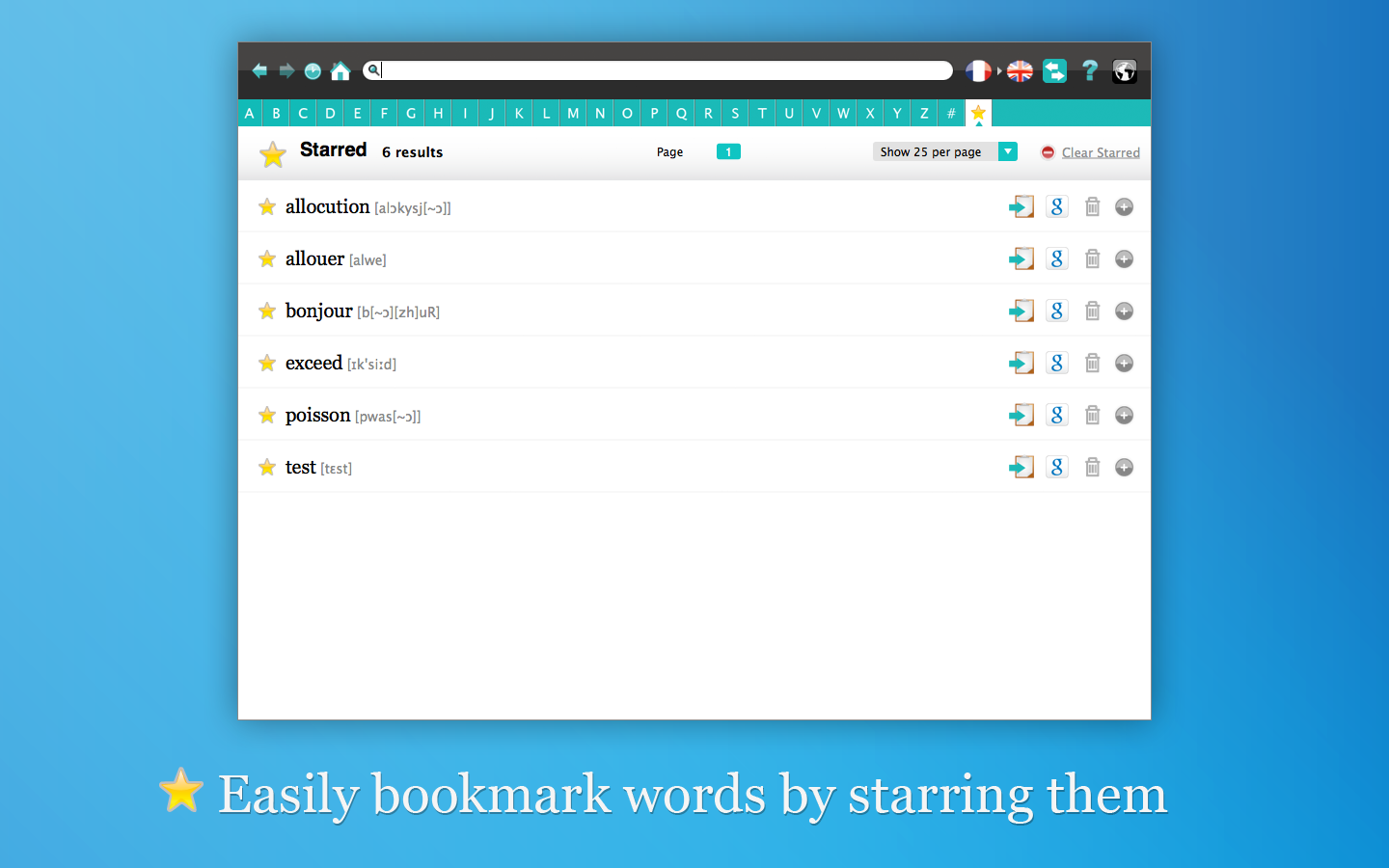 Screenshot 2 - Collins French Dictionary 