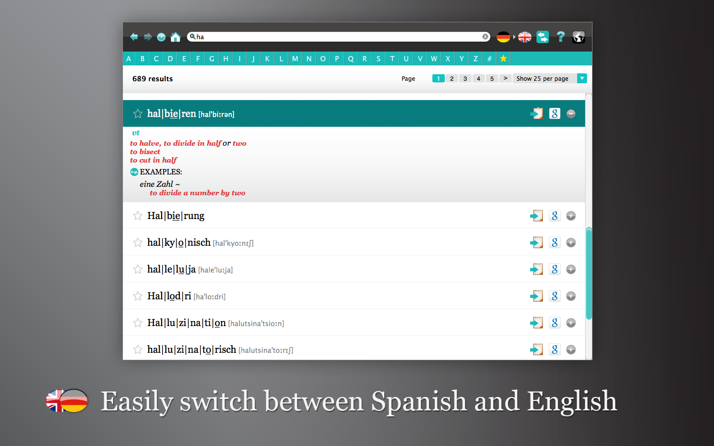 Screenshot 5 - Collins German Dictionary 