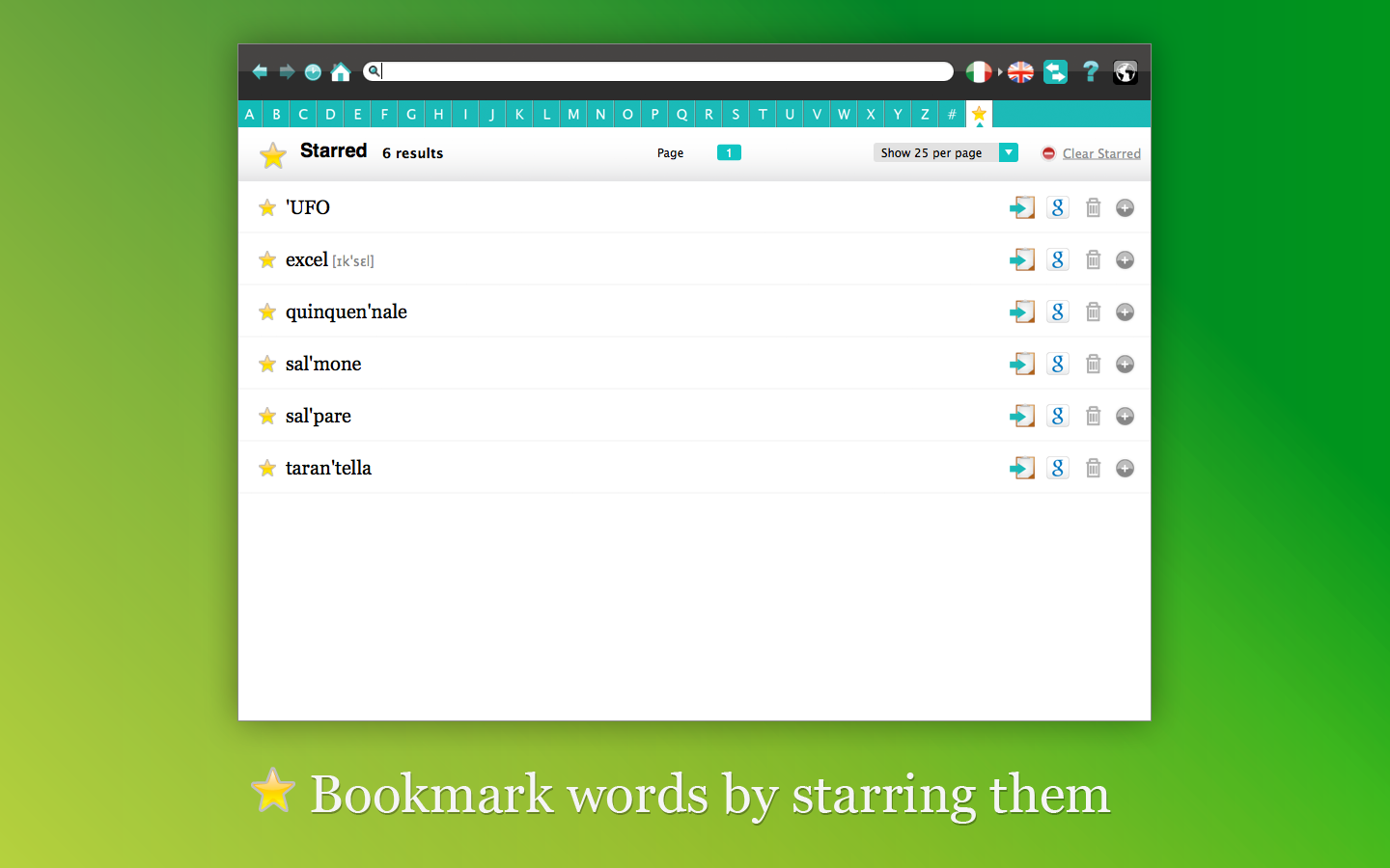 Screenshot 2 - Collins Italian Dictionary 