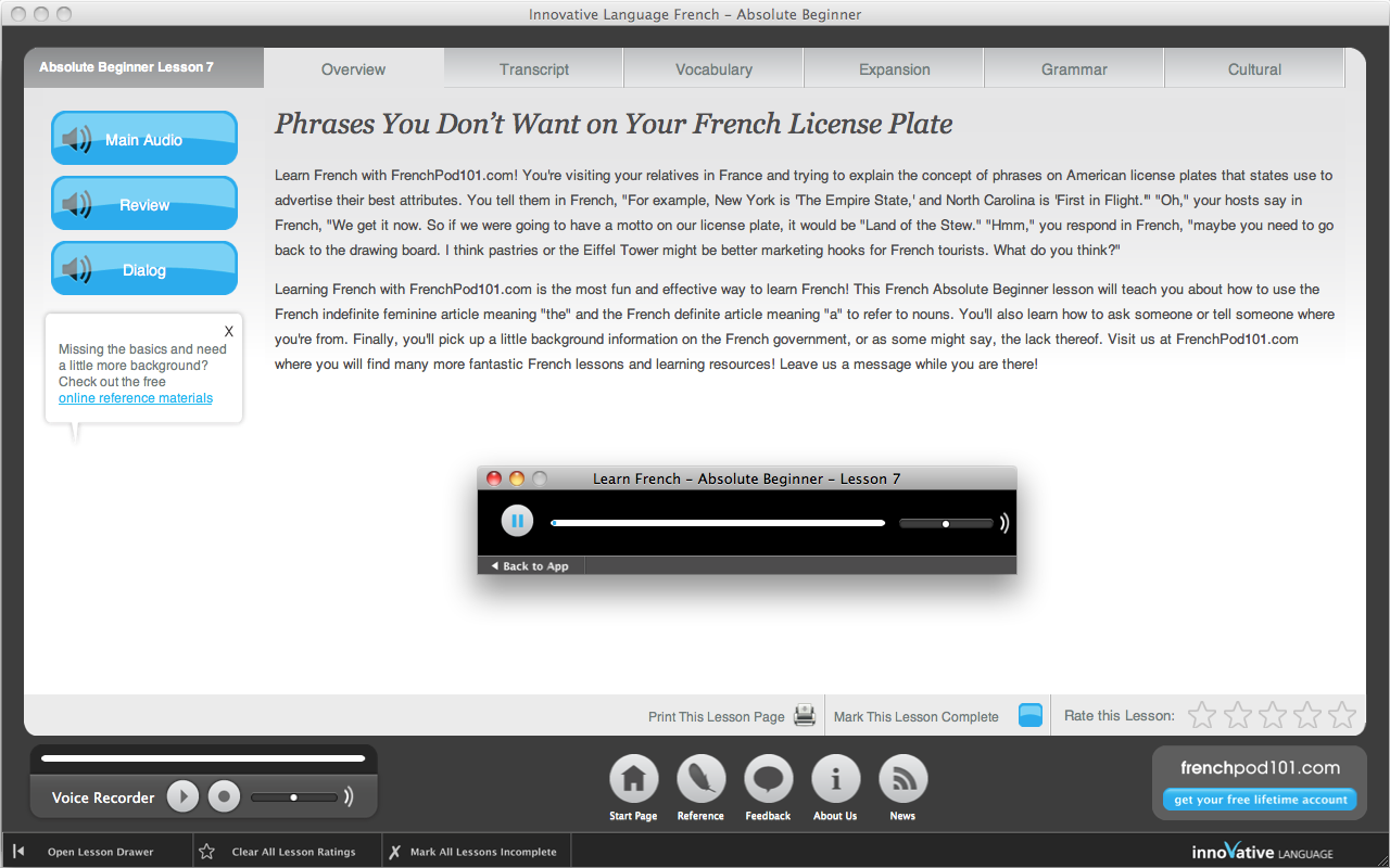 Screenshot 2 - Learn French - Absolute Beginner 