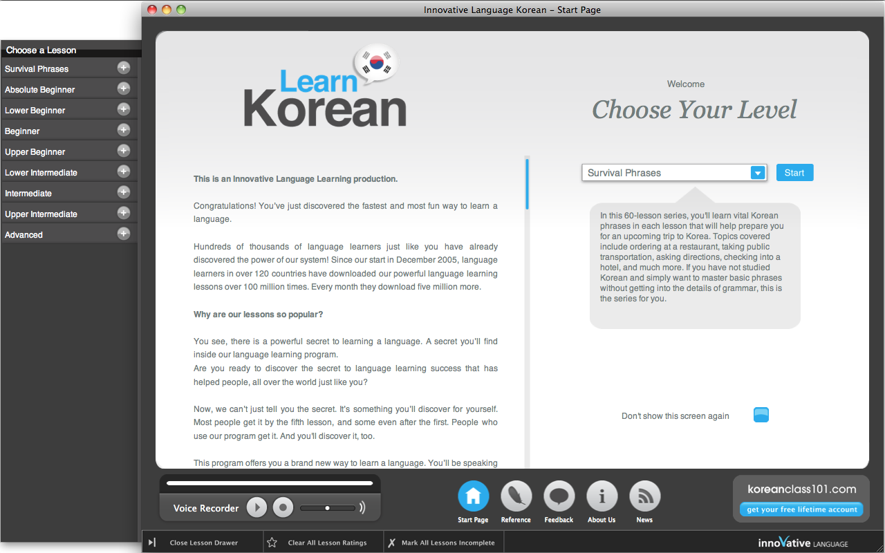 Screenshot 1 - Learn Korean - Complete Korean 