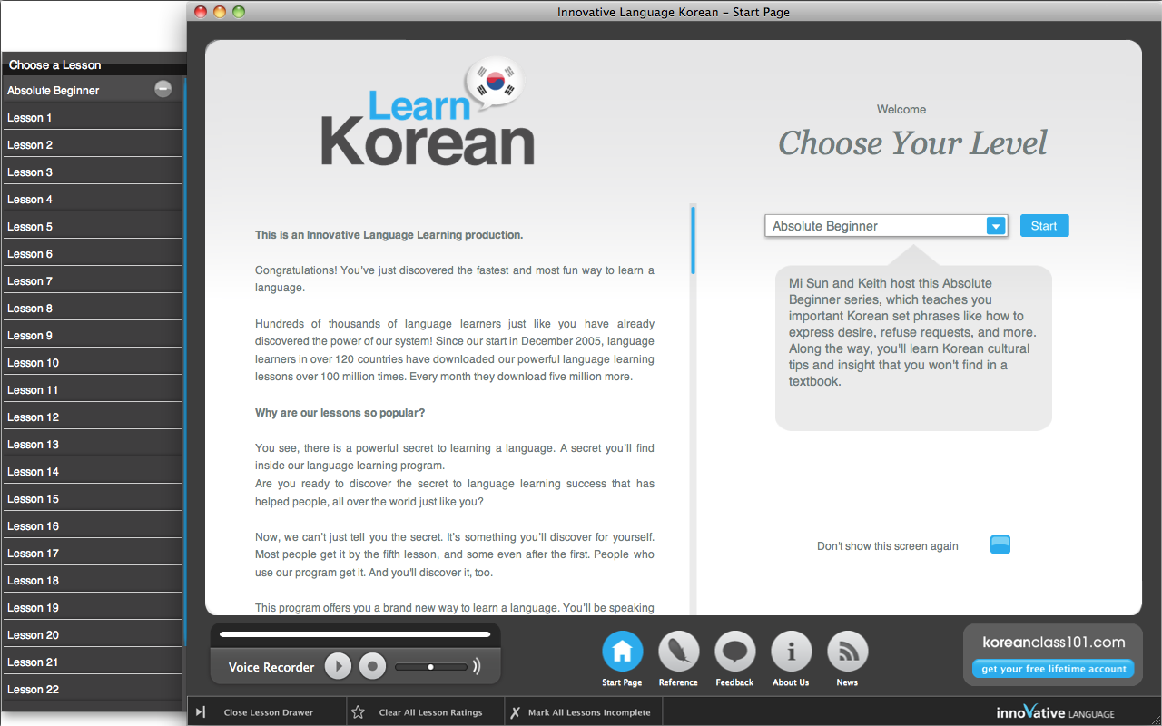 Screenshot 2 - Learn Korean - Lower Beginner 