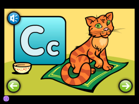 Screenshot 3 - Alphabet Animals for iPad 