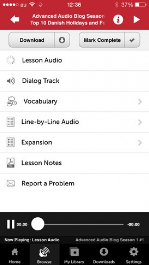 Screenshot 1 - Innovative Language 101: Learn Danish on the go! 