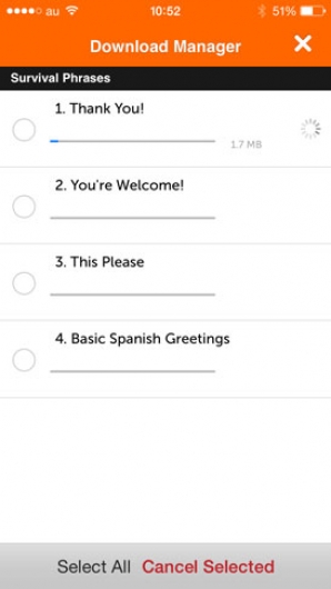 Screenshot 4 - Innovative Language 101: Learn Spanish on the go! 