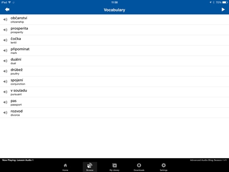 Screenshot 2 - Innovative Language 101: Learn Czech on the go! 