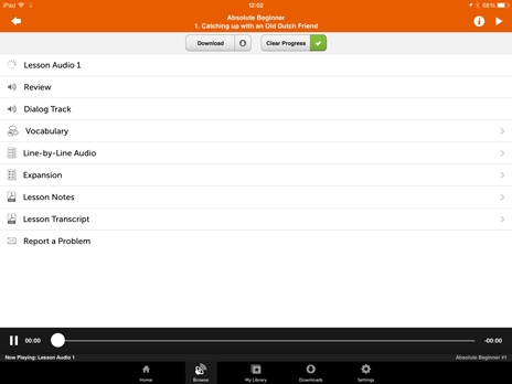 Screenshot 1 - Innovative Language 101: Learn Dutch on the go! 