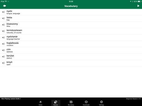 Screenshot 2 - Innovative Language 101: Learn Hungarian on the go! 