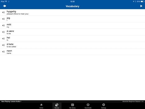 Screenshot 2 - Innovative Language 101: Learn Norwegian on the go!  